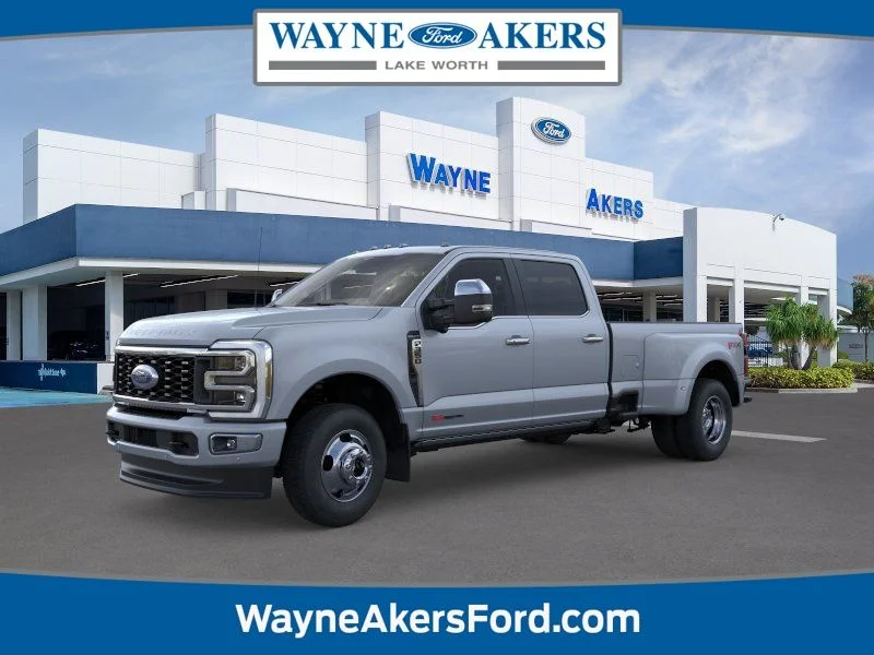 New 2026 Glacier Gray Metallic Tri-Coat Ford Platinum image 1