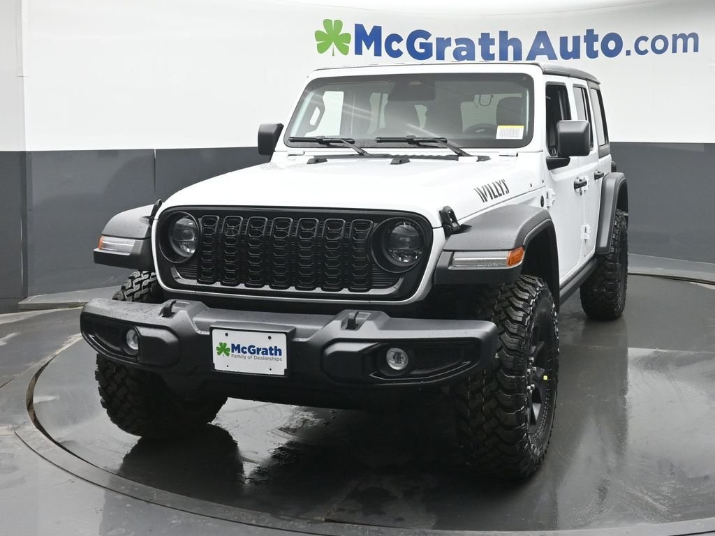 New 2026 Bright White Clear-Coat Exterior Paint Jeep Willys image 6