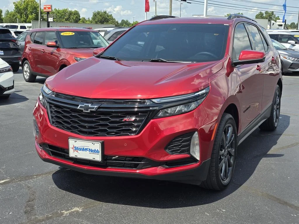 Used 2024 Radiant Red Tintcoat Chevrolet RS image 3