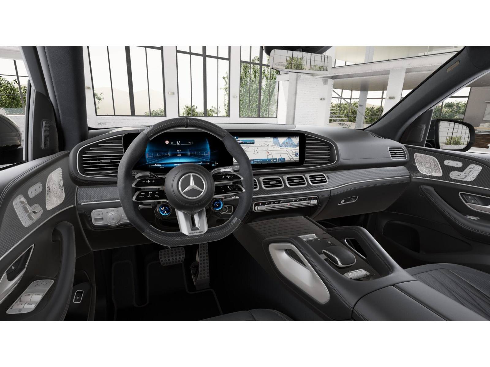 New 2026 MANUFAKTUR Alpine Grey Mercedes-Benz AMG® GLE 63 S 4MATIC+ SUV image 46