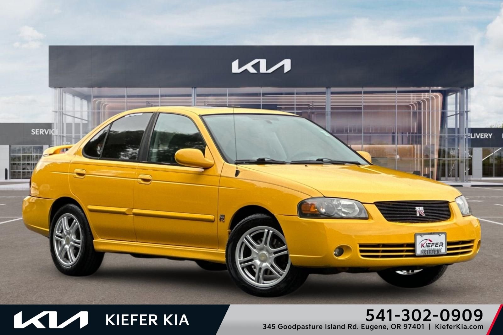 Used 2006 Yellow Nissan SE-R image 1