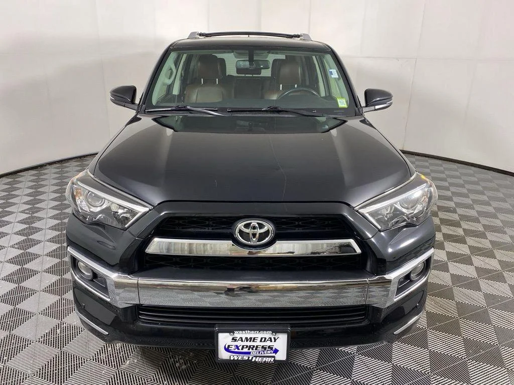 Used 2016 Midnight Black Metallic Toyota Limited image 7
