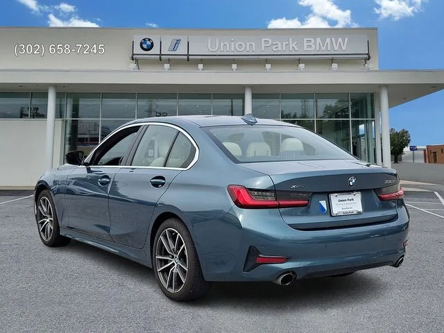 Used 2021 Blue Ridge Mountain Metallic BMW 330i xDrive image 6
