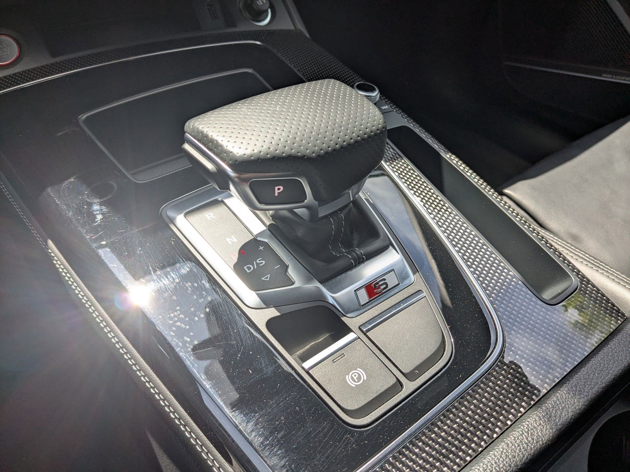 Used 2023 Mythos Black Metallic Audi Premium Plus image 25