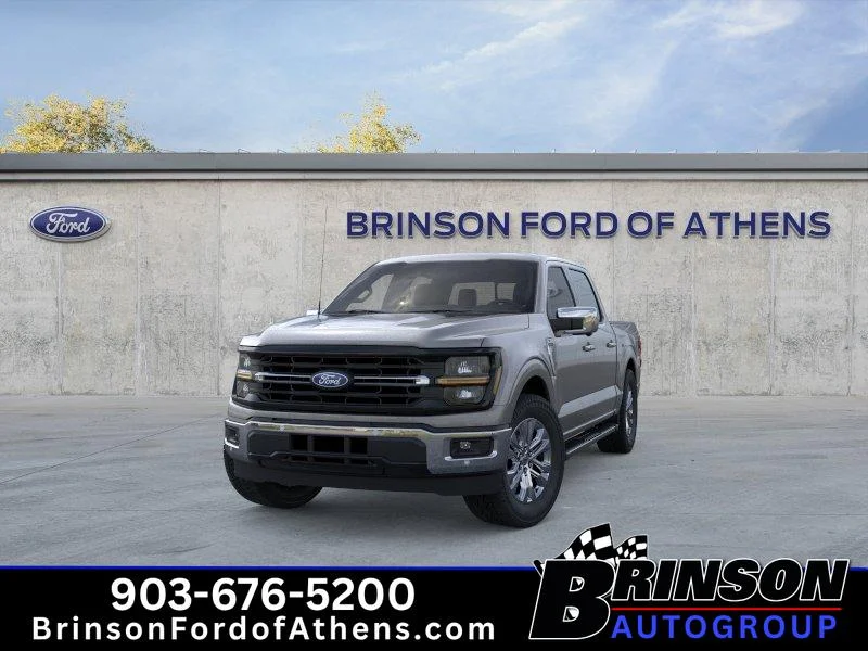New 2026 Carbonized Gray Metallic Ford XLT image 2
