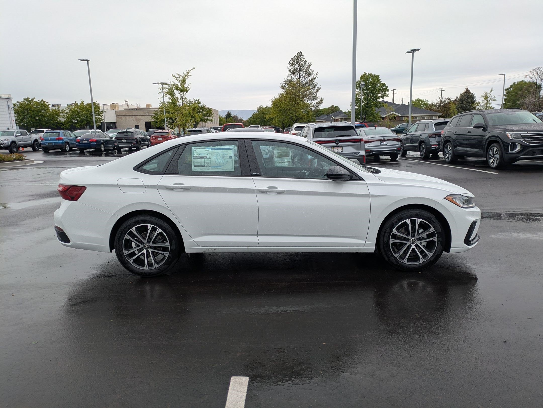 New 2026 Pure White Volkswagen Sport image 2