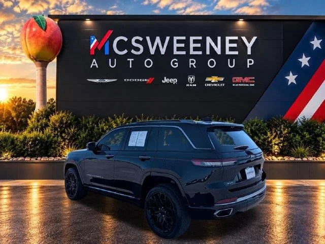 Used 2022 Black Jeep Summit Reserve image 3