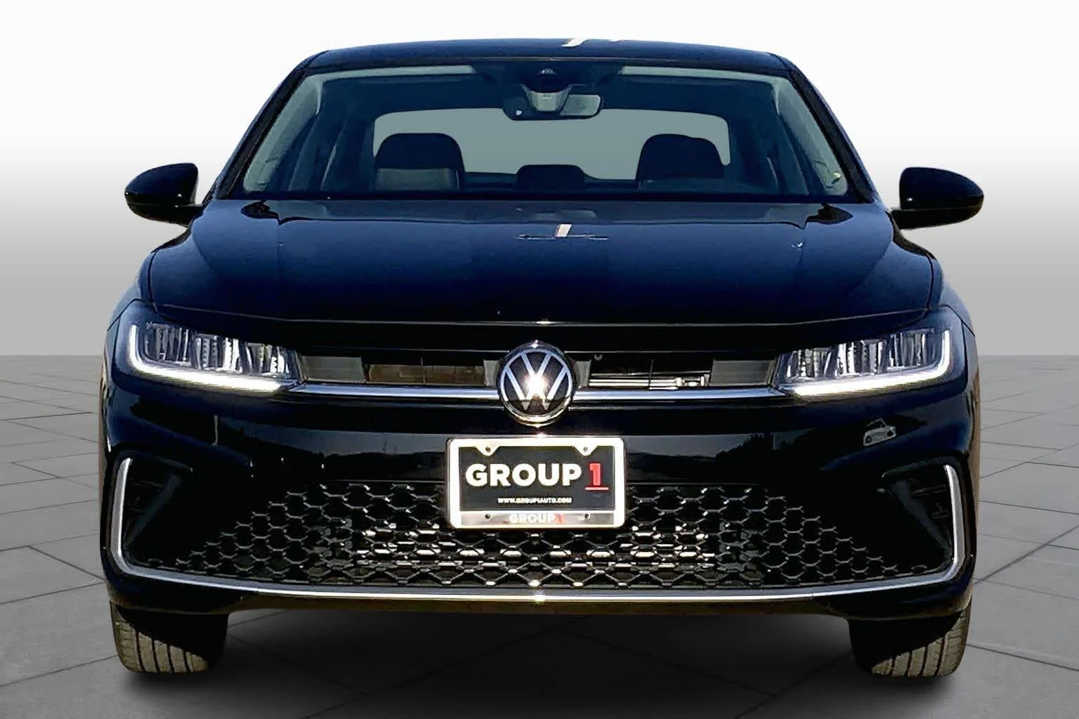 New 2026 Deep Black Pearl Volkswagen SE image 3