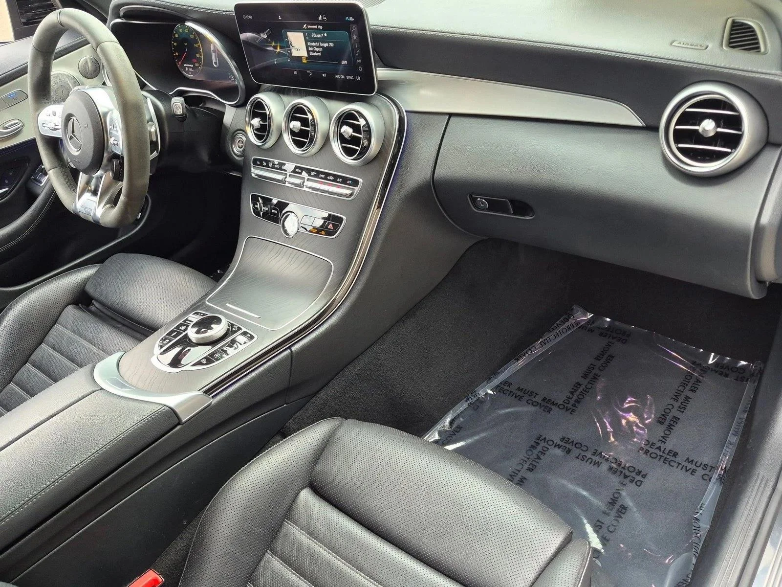 Used 2022 Obsidian Black Metallic Mercedes-Benz AMG® C 43 image 19