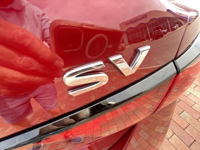 Used 2024 Red Nissan SV image 32