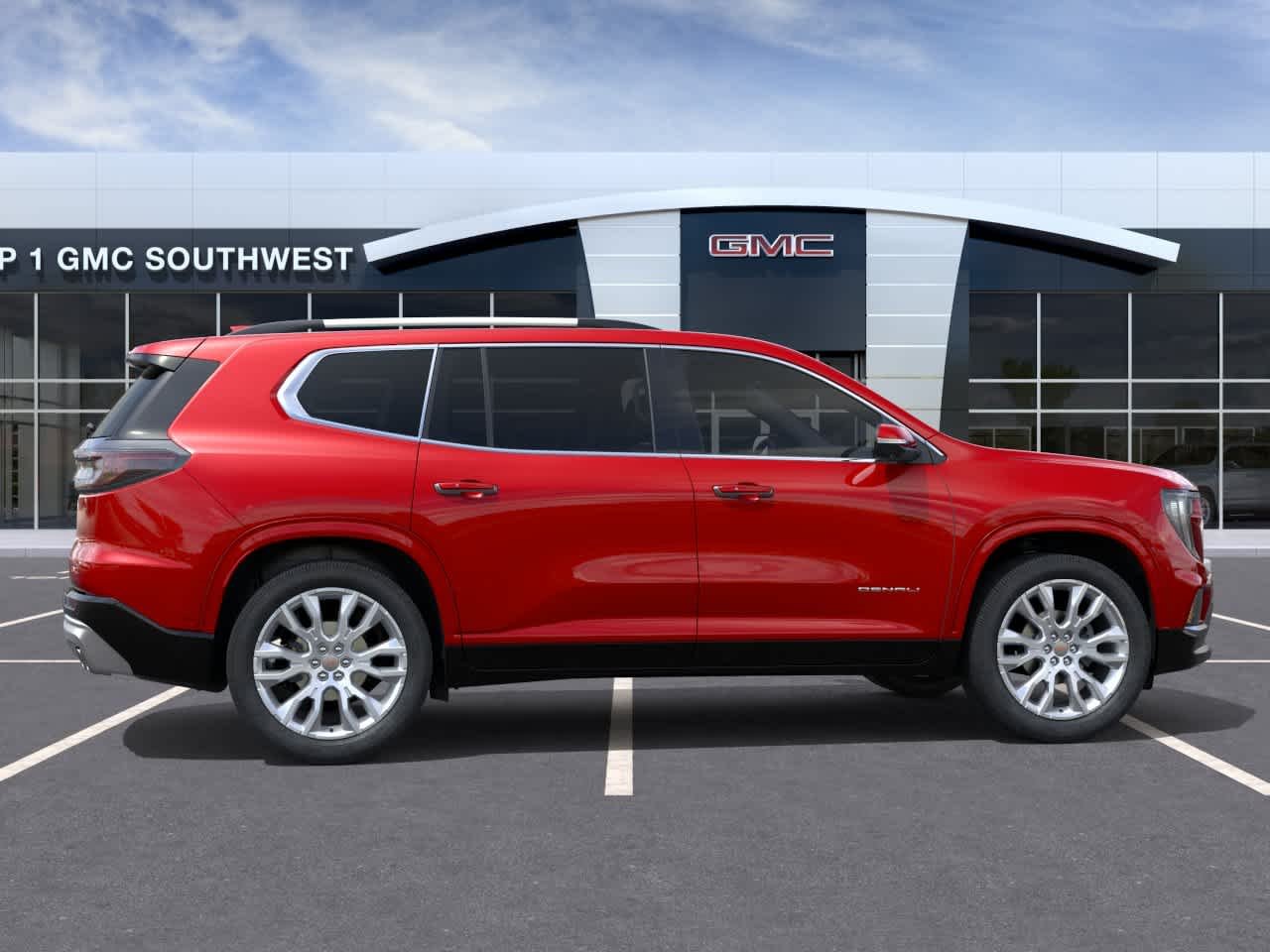 New 2026 Volcanic Red Tintcoat GMC Denali image 5