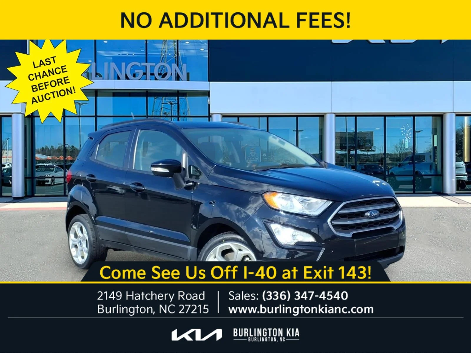 2021 Ford EcoSport SE