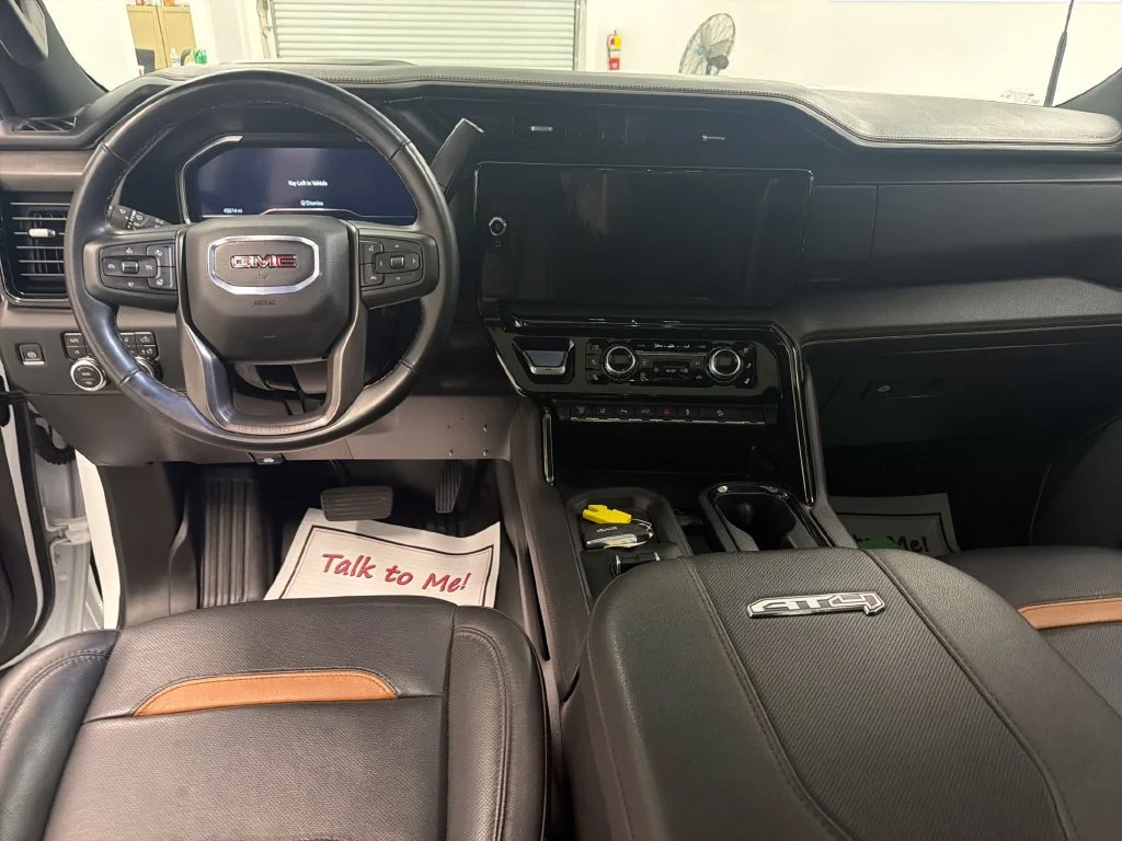 Used 2024 Summit White GMC AT4 image 16