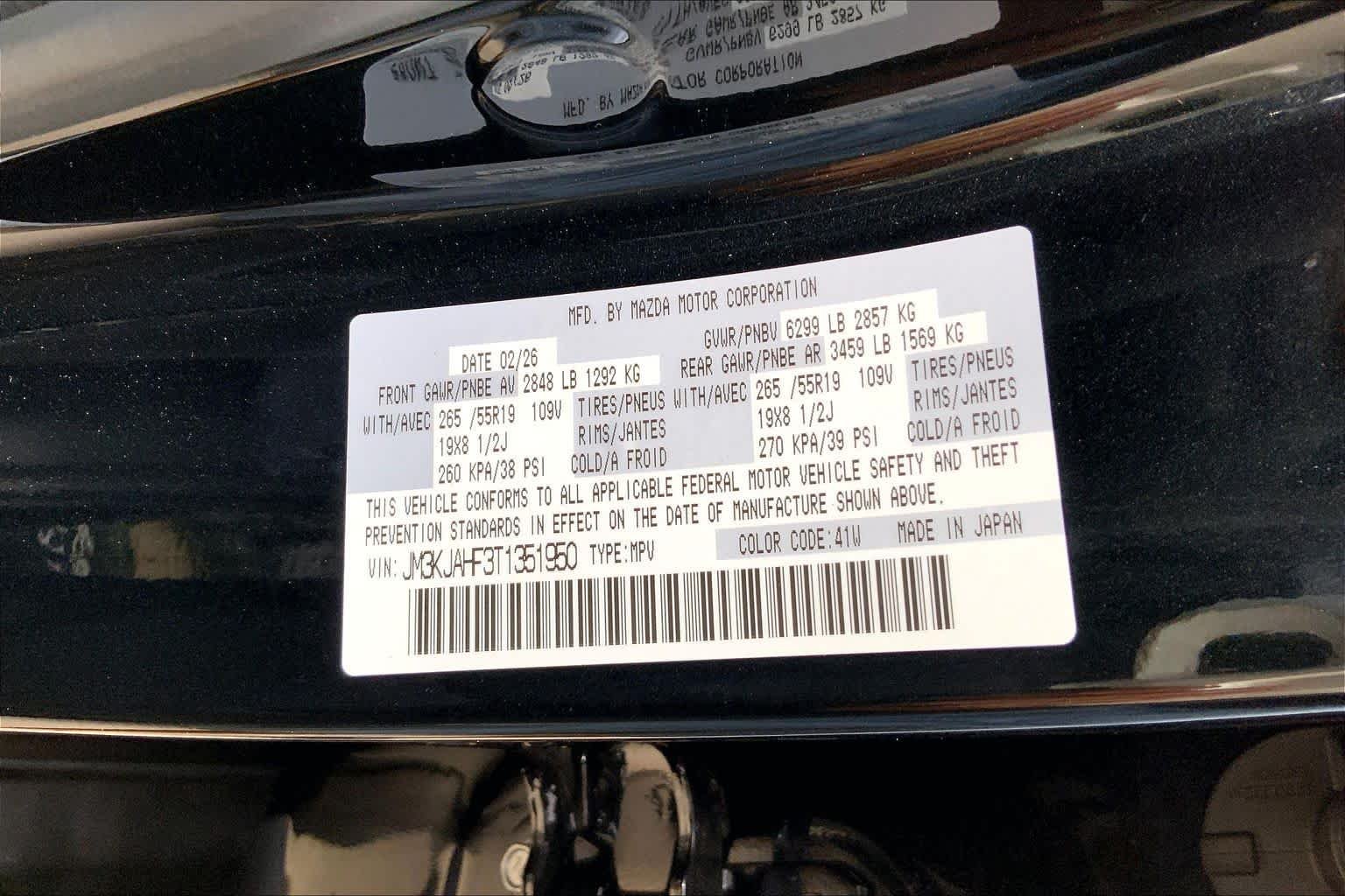 New 2026 Jet Black Mica Mazda SC AWD image 22