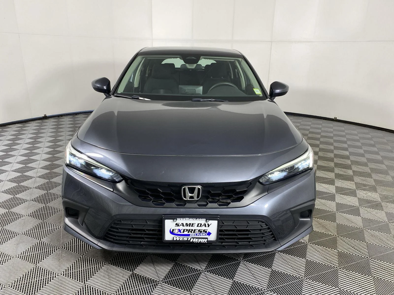 Used 2023 Meteorite Gray Metallic Honda LX image 2