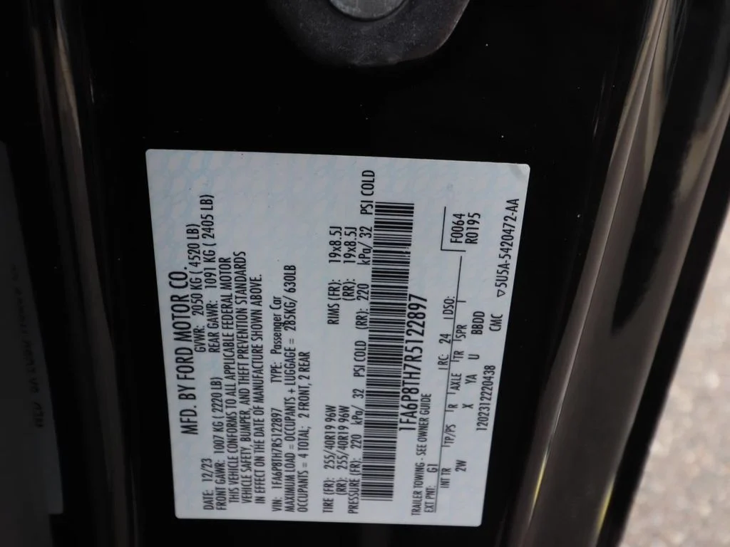 Certified Used 2024 Black Ford EcoBoost image 21