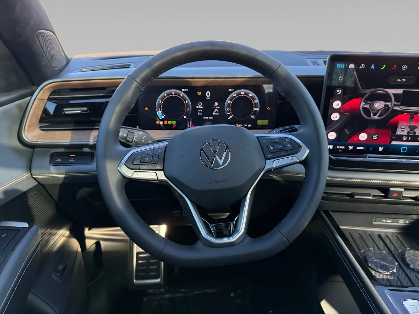 New 2027 Deep Black Pearl Volkswagen SEL R-Line image 13