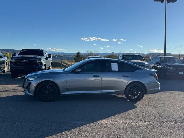 Used 2024 Argent Silver Metallic Cadillac Sport image 2