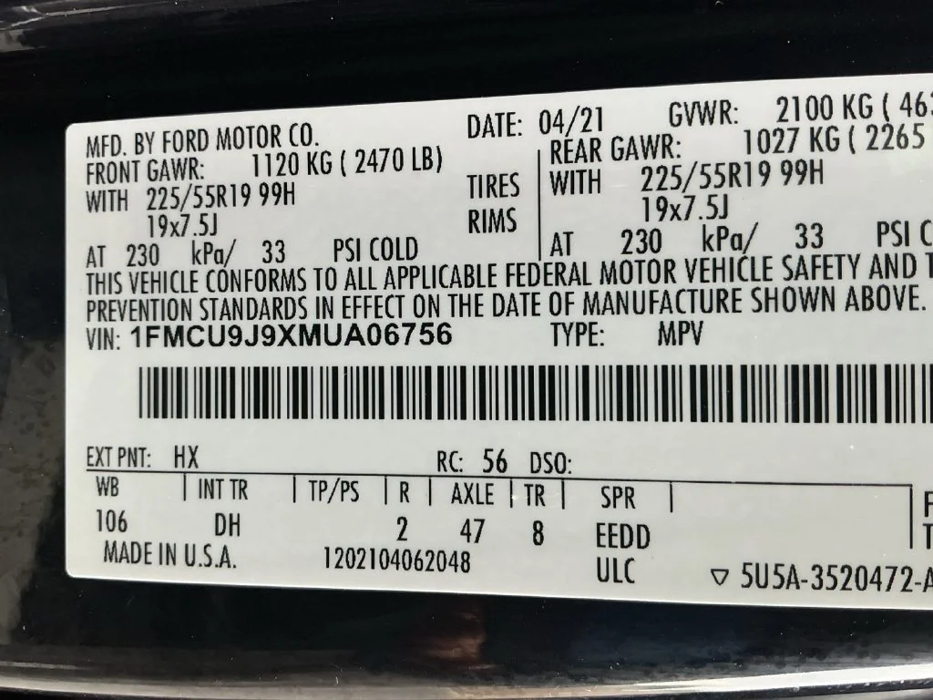 Used 2021 Blue Ford Titanium image 25