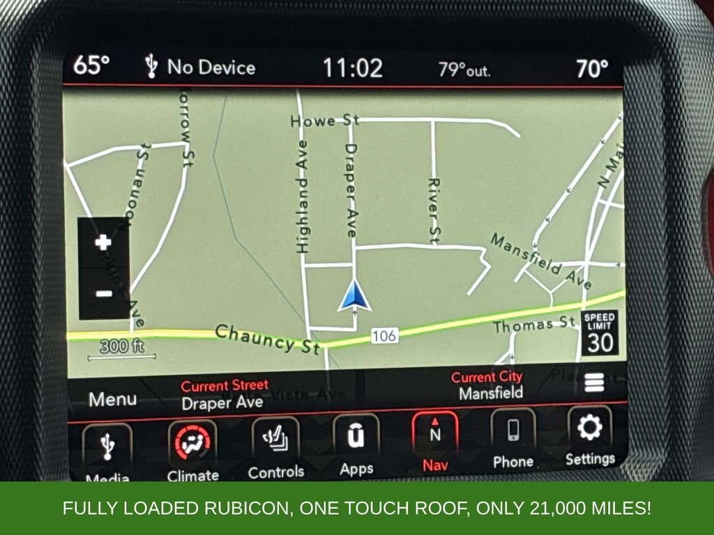 Used 2021 White Jeep Unlimited Rubicon image 36