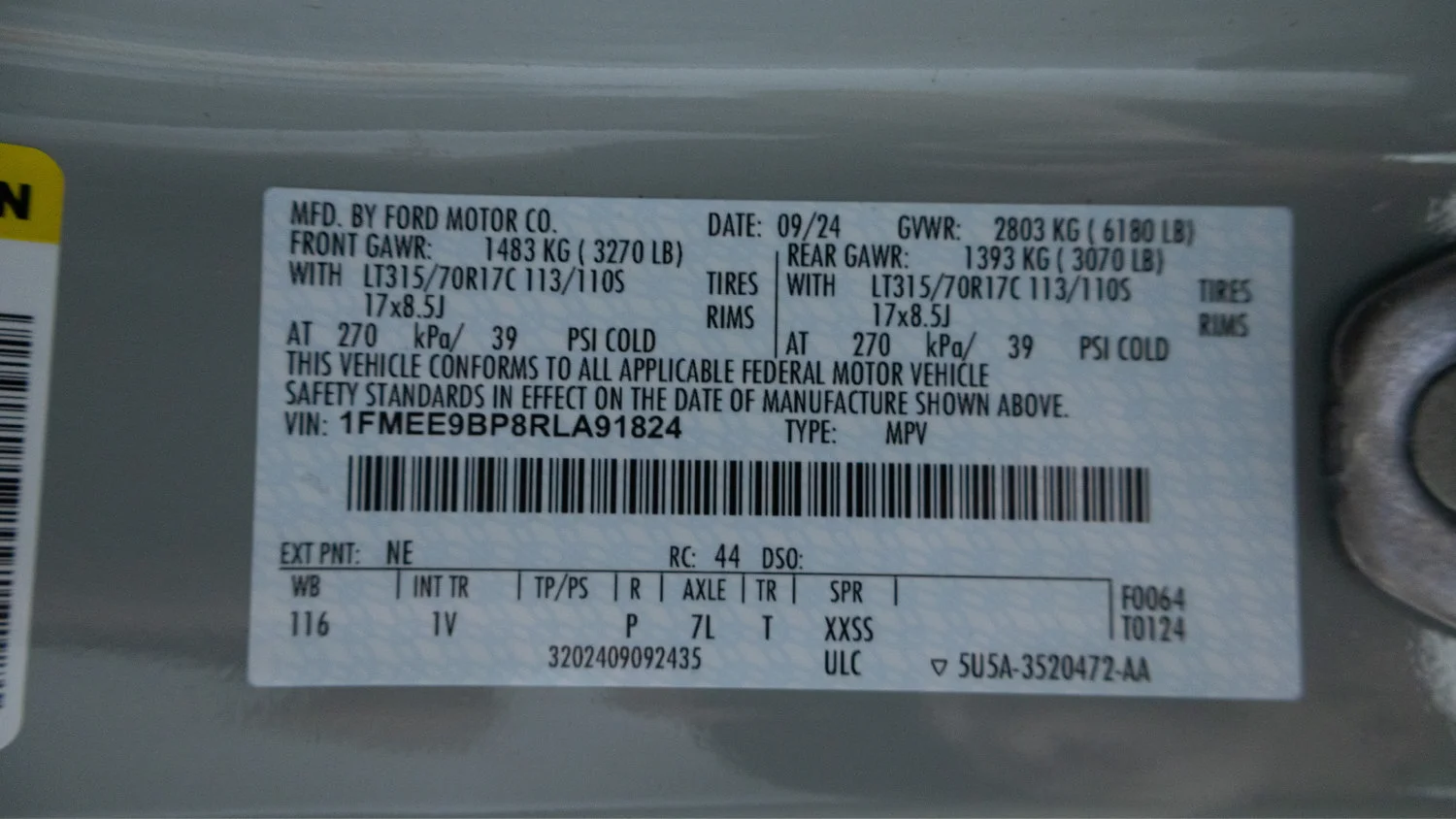 Used 2024 Gray Ford Badlands image 24