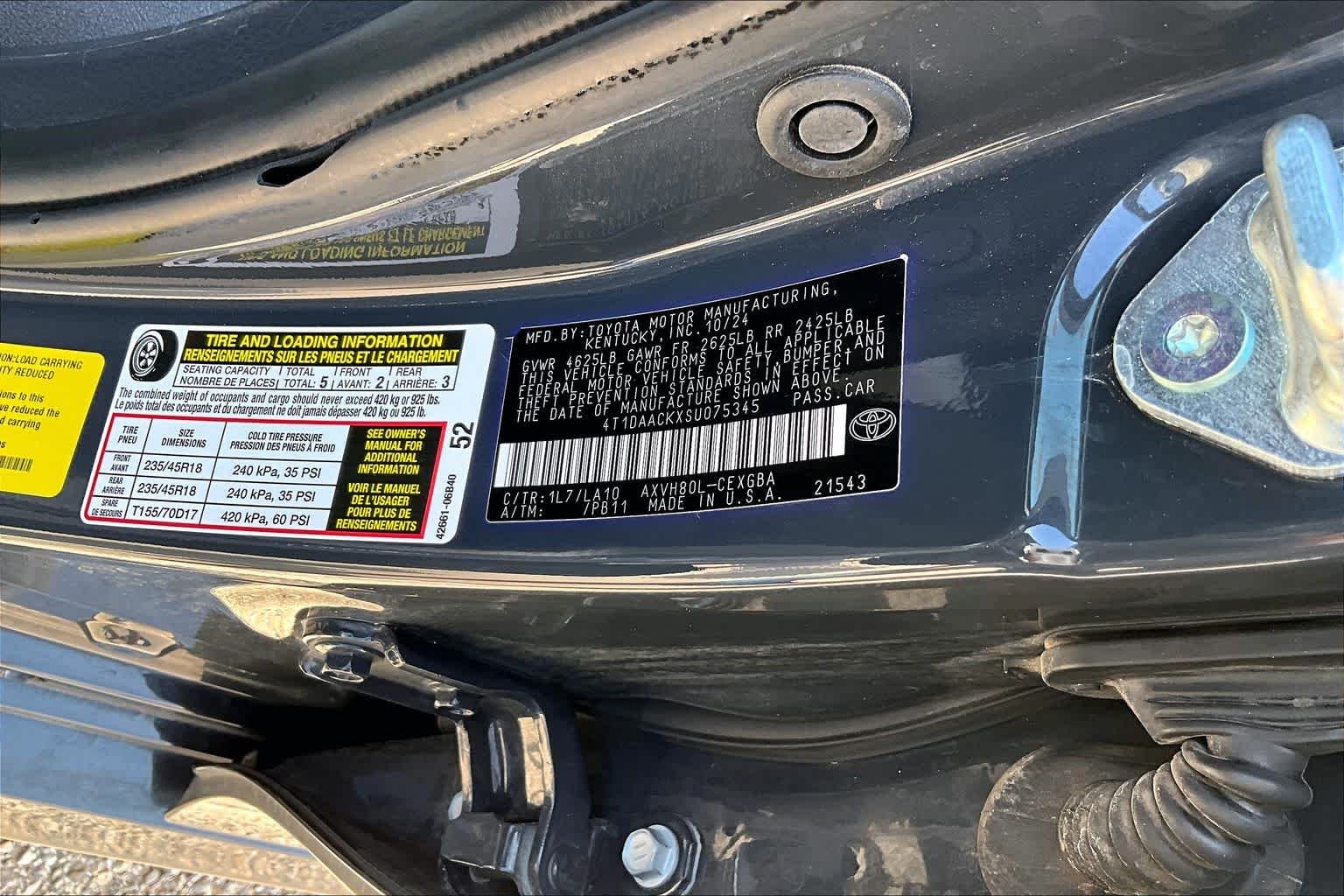 Used 2025 UNDERGROUND Toyota XLE image 37
