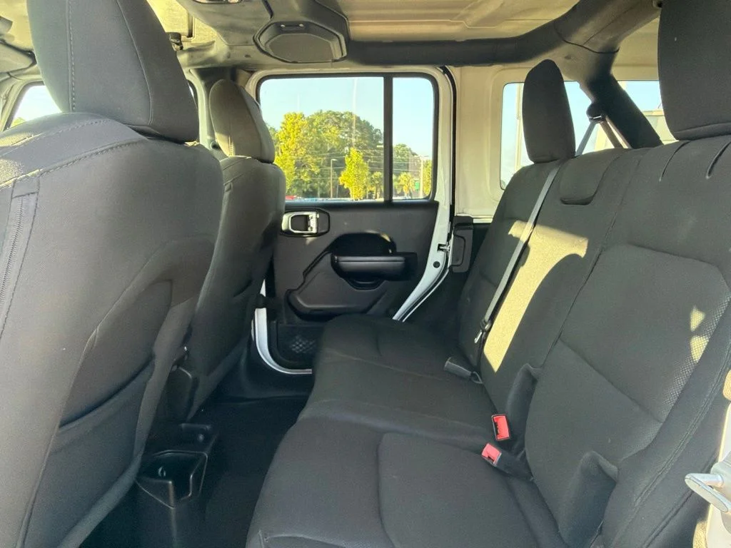 Certified Used 2020 Bright White Clearcoat Jeep Unlimited Sport S image 17