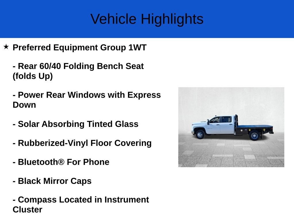 New 2026 Summit White Chevrolet Work Truck image 2