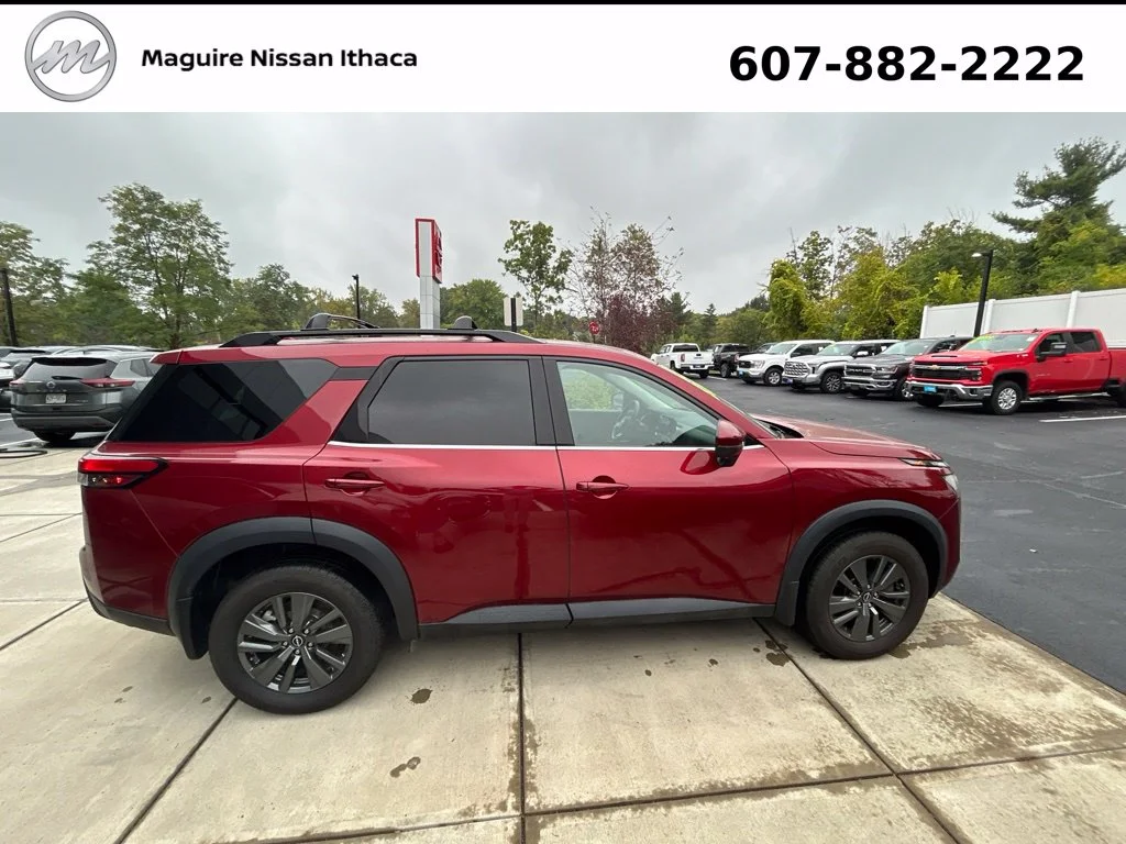 Used 2023 Red Nissan SV image 7