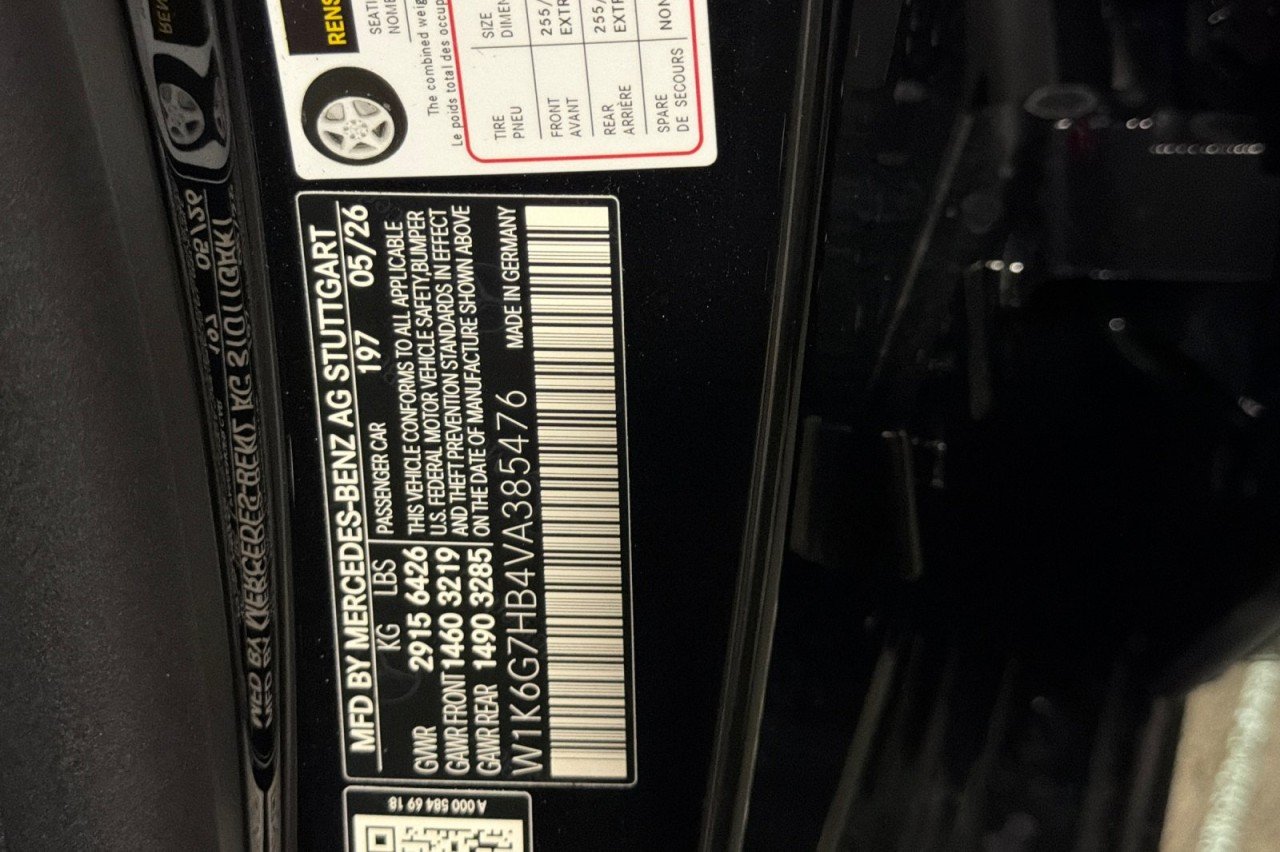 New 2027 Obsidian Black Metallic Mercedes-Benz S 580 4MATIC® Sedan image 26