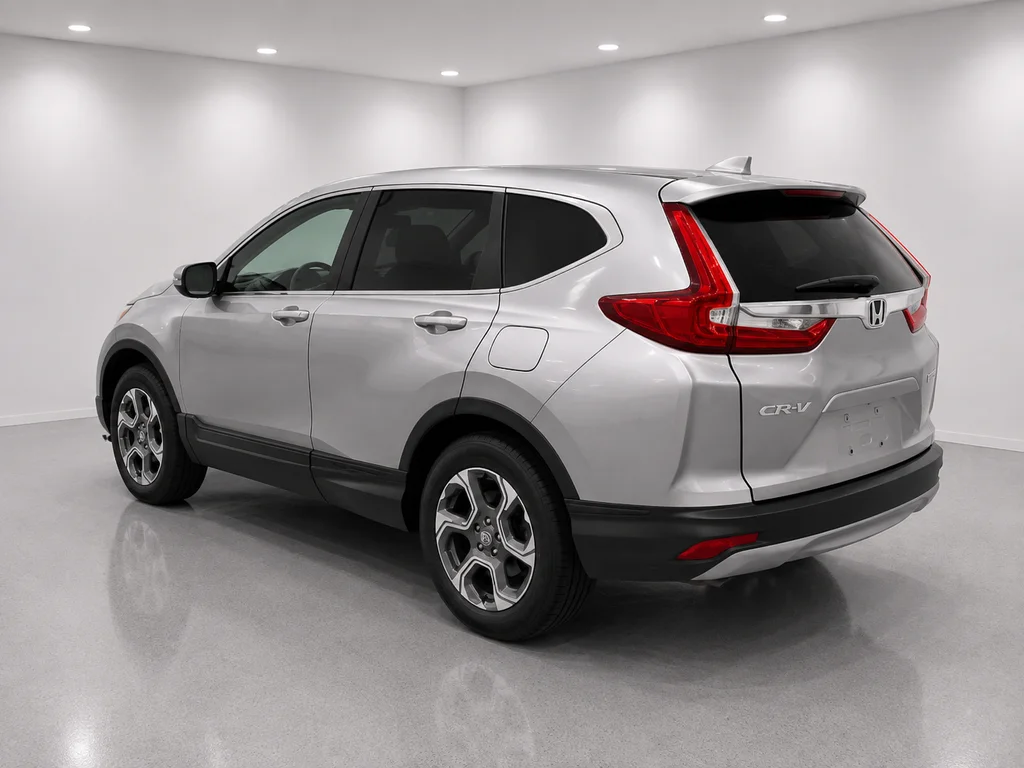 Used 2018 Lunar Silver Metallic Honda EX image 2