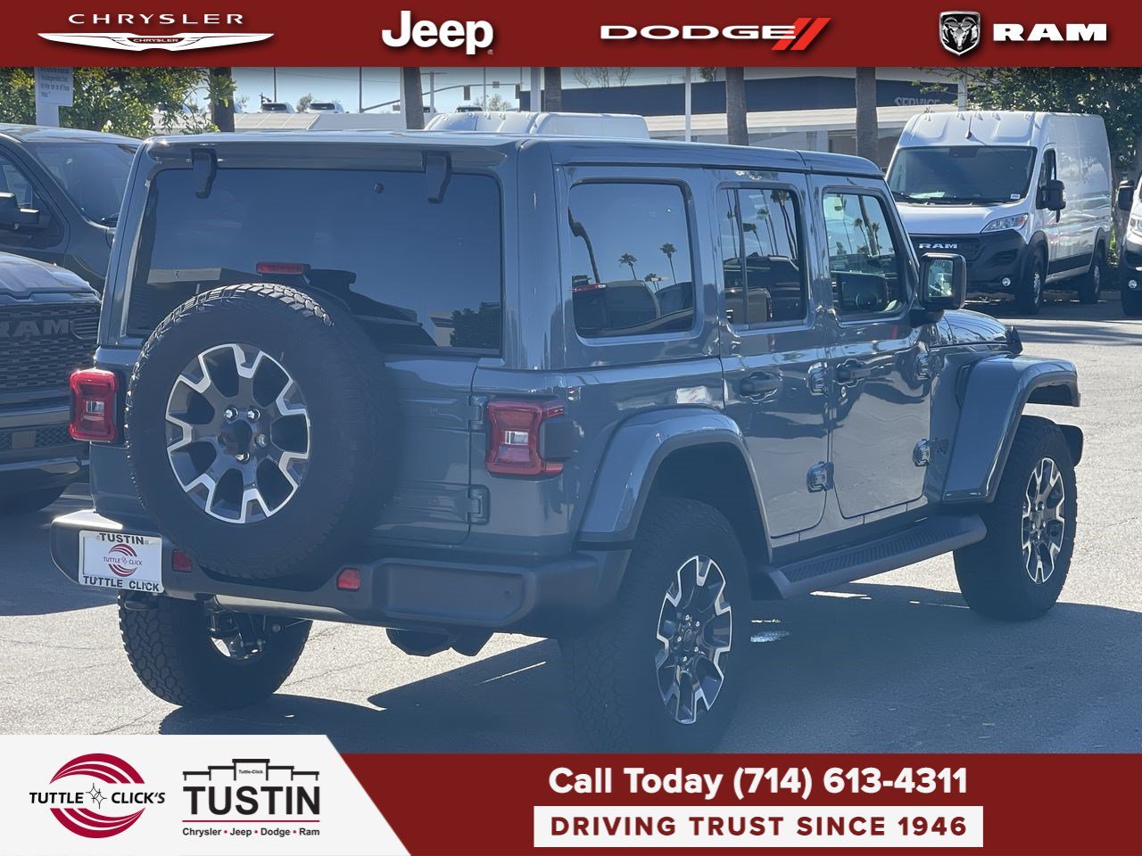 New 2026 Anvil Clear-Coat Exterior Paint Jeep Sahara image 6