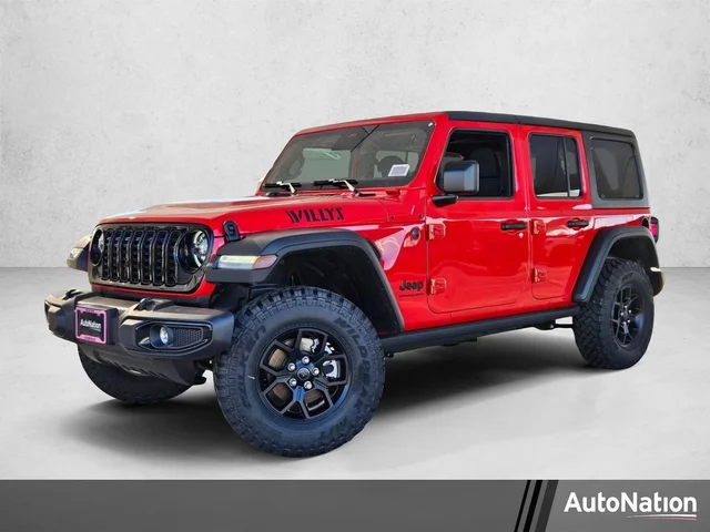 New 2026 Jeep Wrangler Willys 4x4 4-door