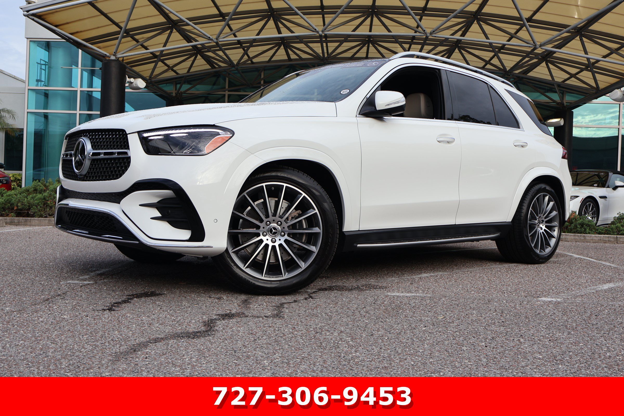 Certified Used 2026 Polar White Mercedes-Benz GLE 350 image 1