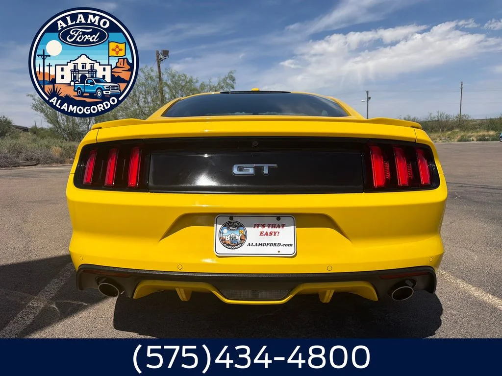 Used 2015 Yellow Ford GT Premium image 4