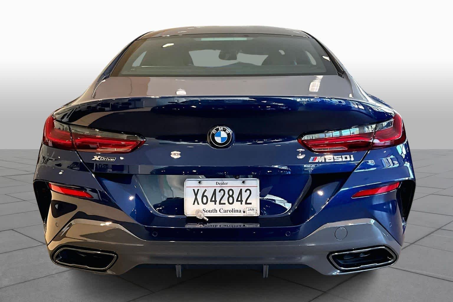 New 2026 Mauritius Blue Metallic BMW M850i image 4