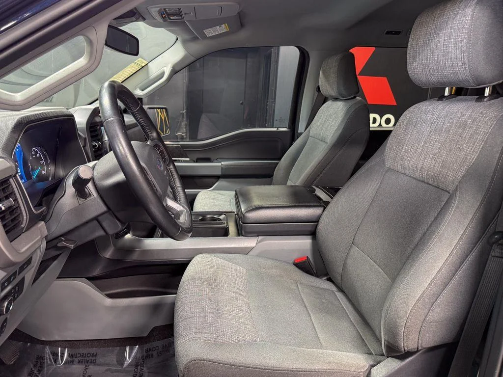 Used 2022 Antimatter Blue Metallic Ford XLT image 23