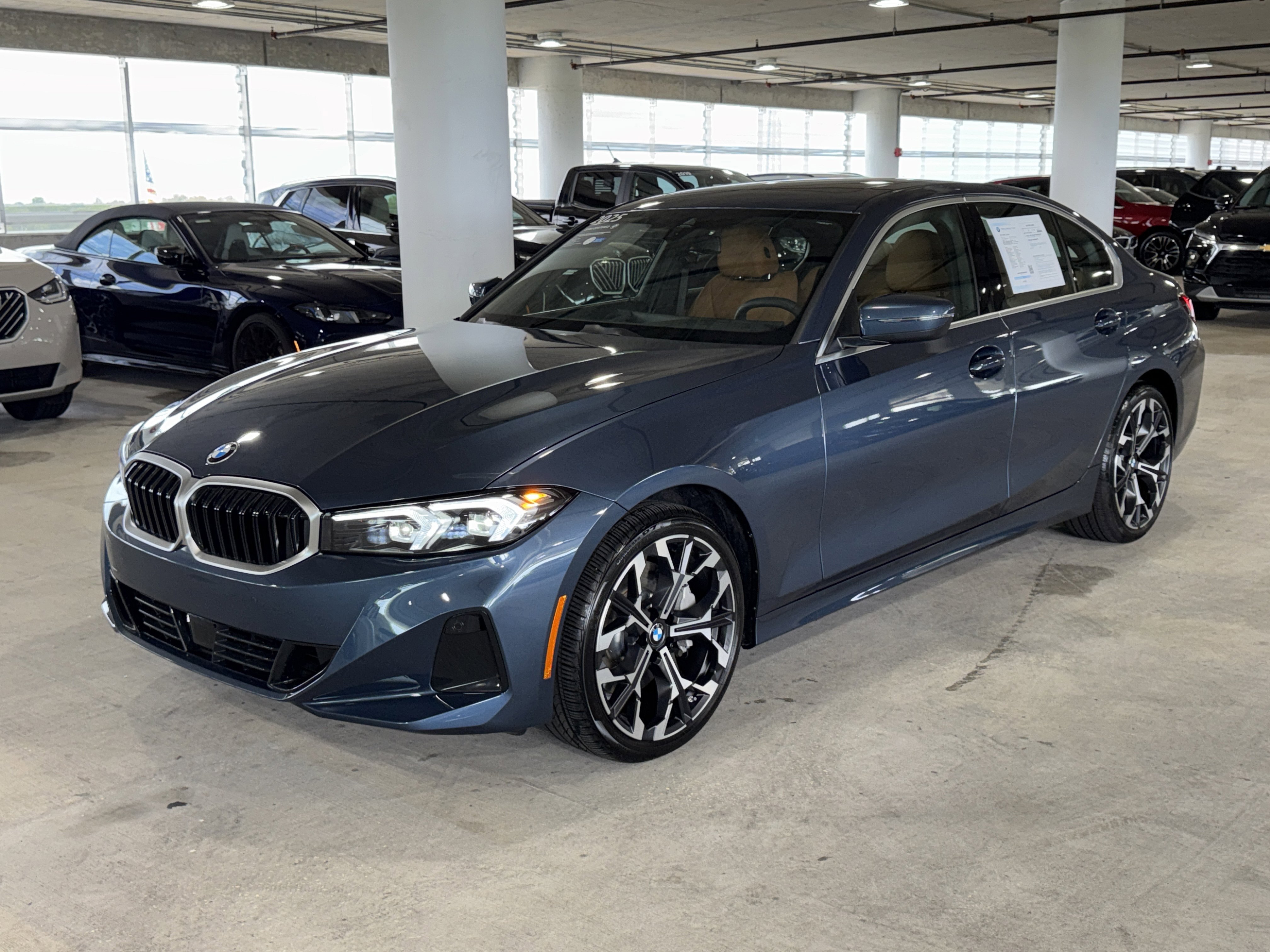 Used 2025 Arctic Race Blue Metallic BMW 330i image 4