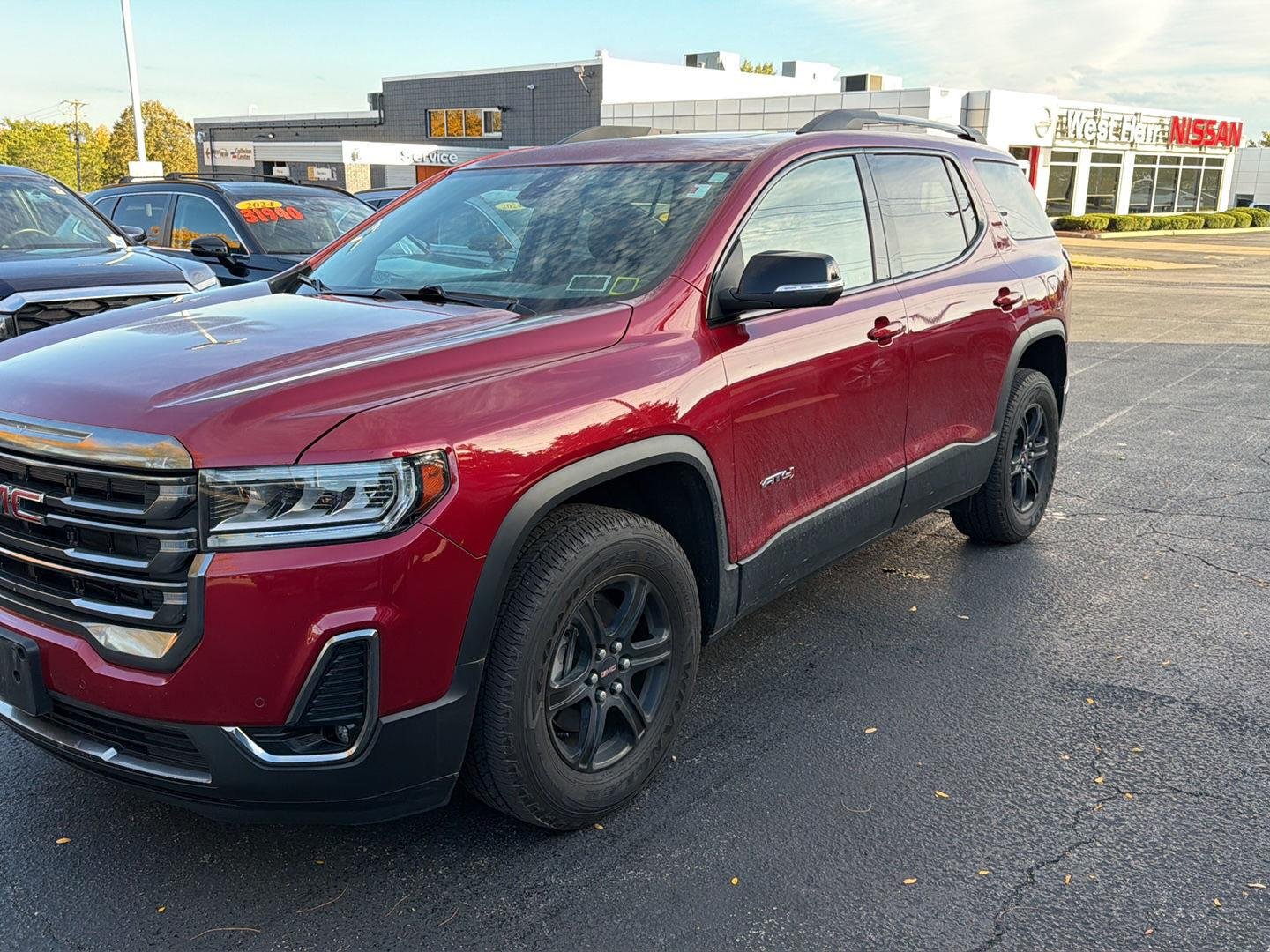 Used 2020 Red Quartz Tintcoat GMC AT4 image 3