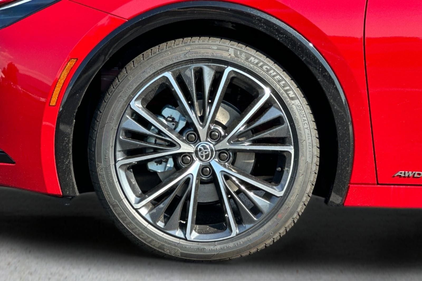 New 2026 Supersonic Red Toyota XLE AWD image 25
