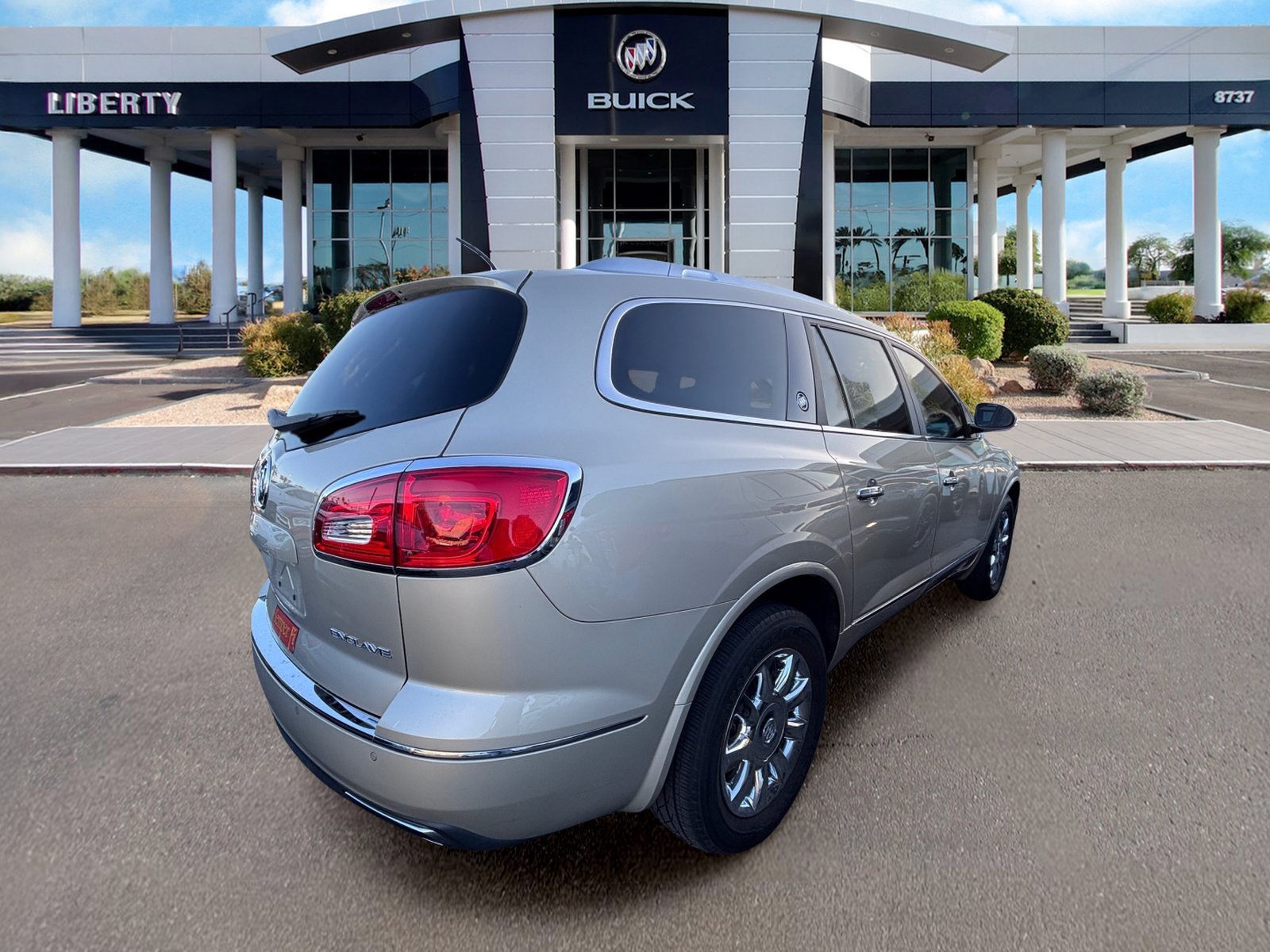 Used 2015 Buick Enclave Leather with VIN 5GAKRBKD2FJ385964 for sale in Peoria, AZ