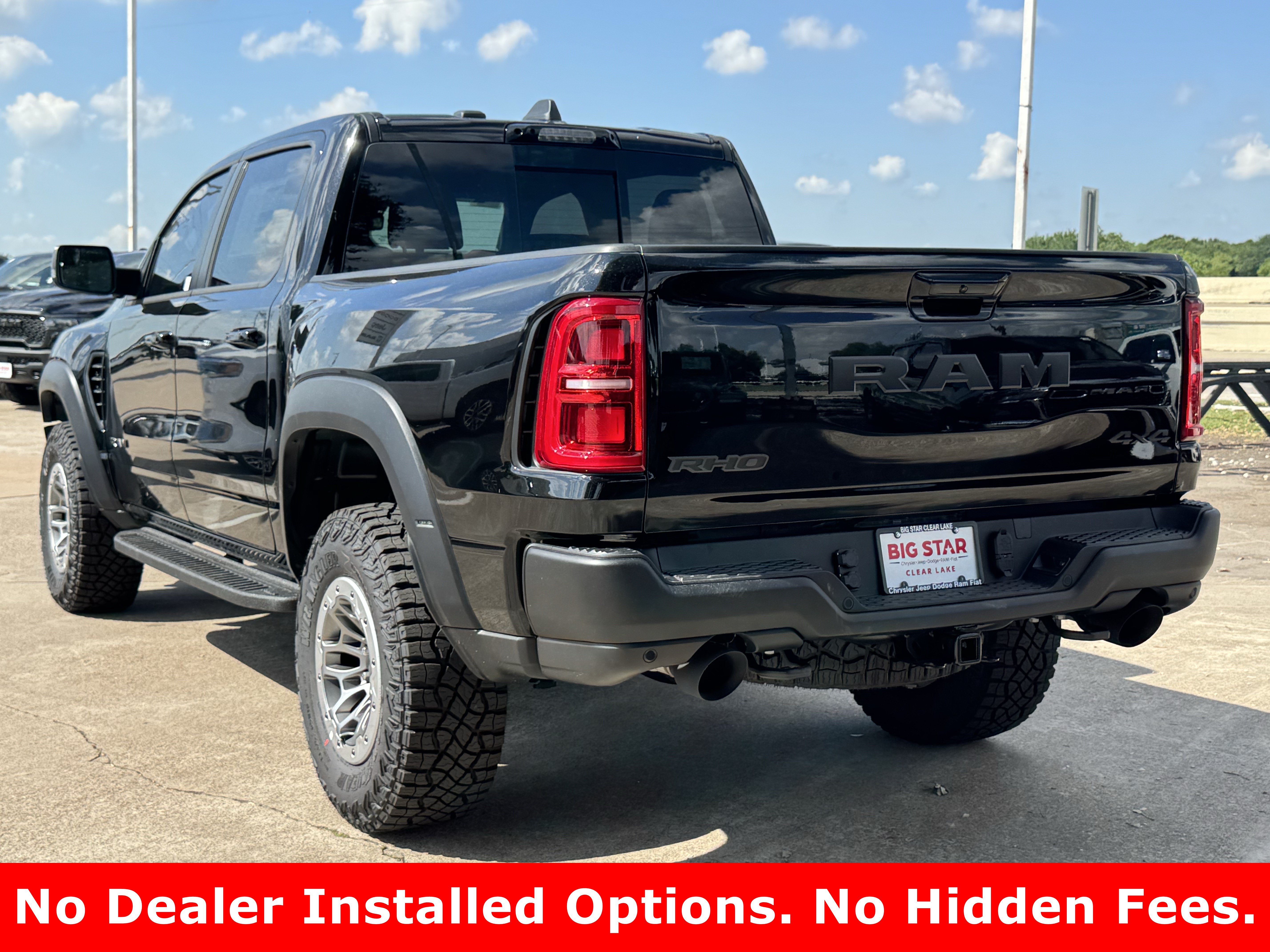 New 2026 Diamond Black Crystal Pearl-Coat Exterior Paint RAM RHO image 7