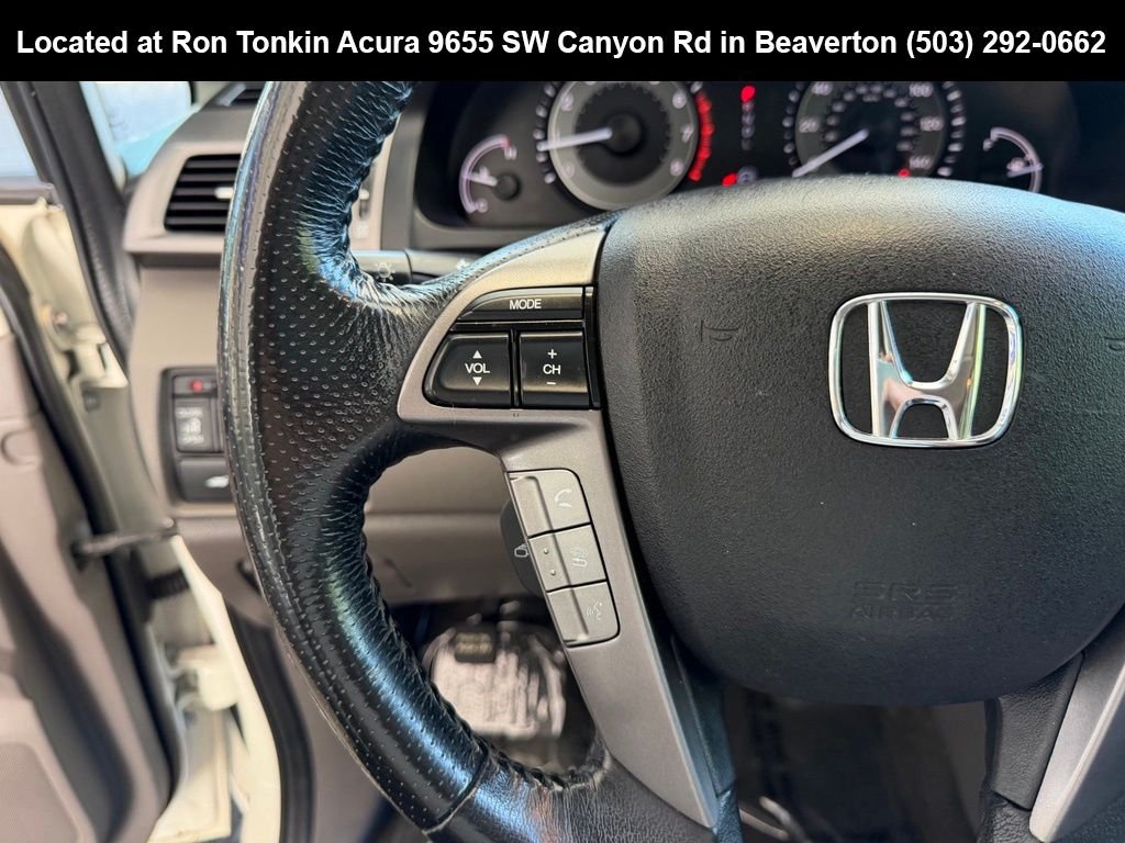 Used 2015 White Diamond Pearl Honda EX-L image 17