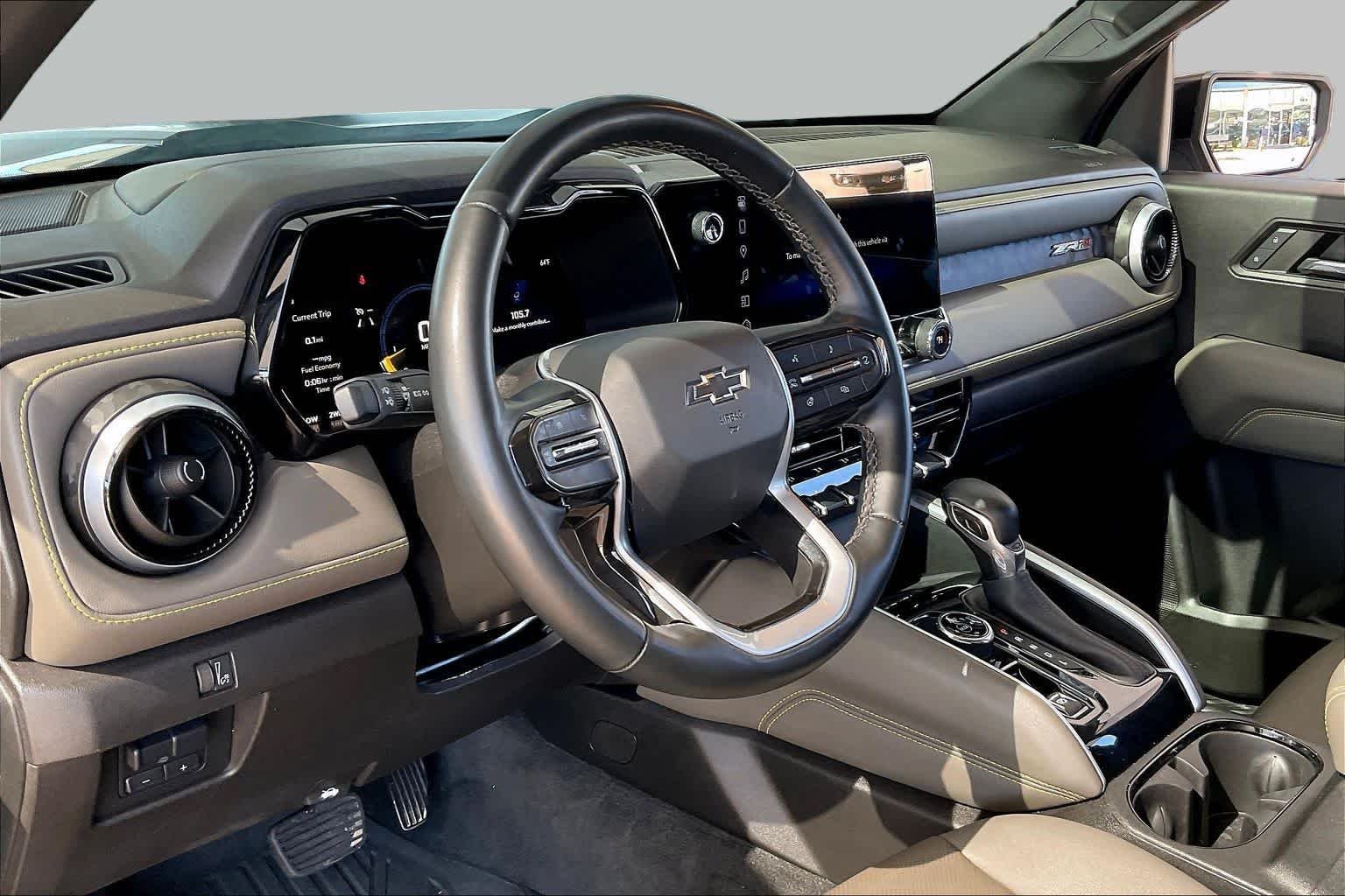 Used 2023 STERLING GRAY METALLIC Chevrolet 4WD ZR2 image 17