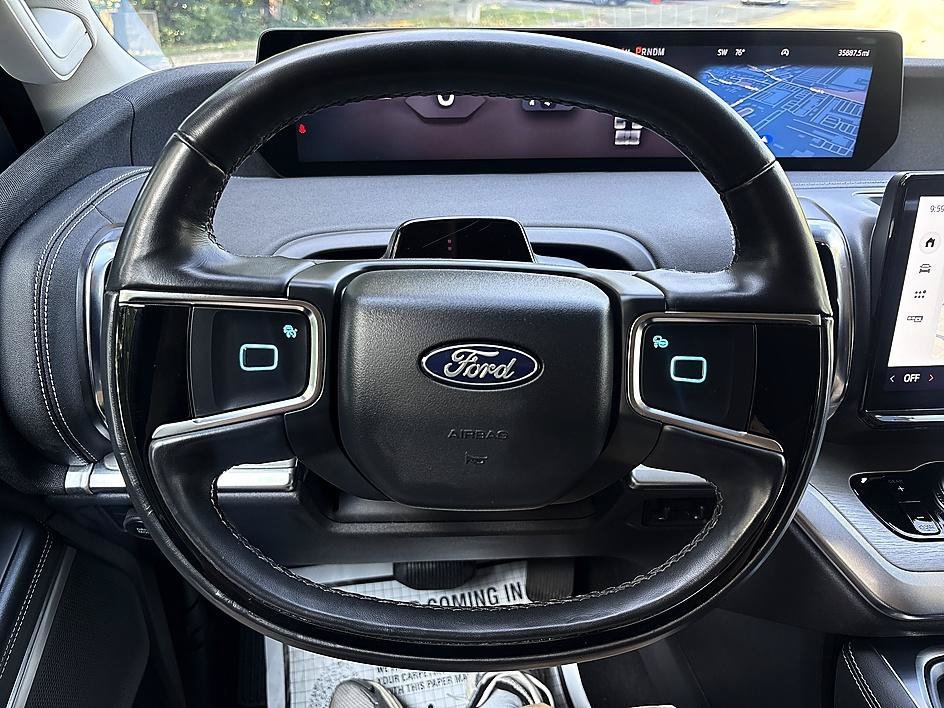 Used 2025 Agate Black Metallic Ford Platinum image 13