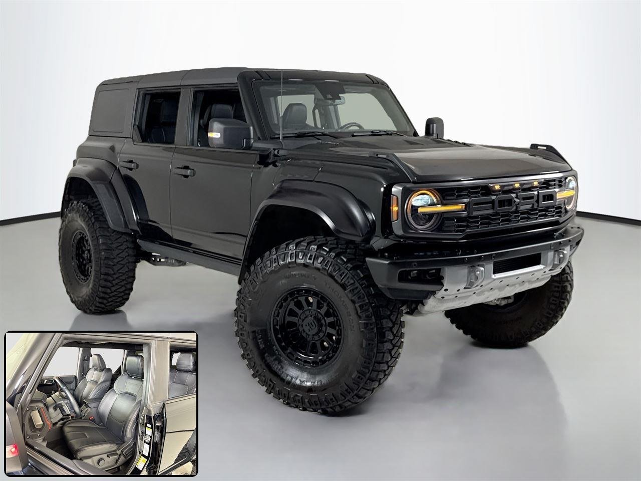 Used 2023 Shadow Black Ford Raptor image 2
