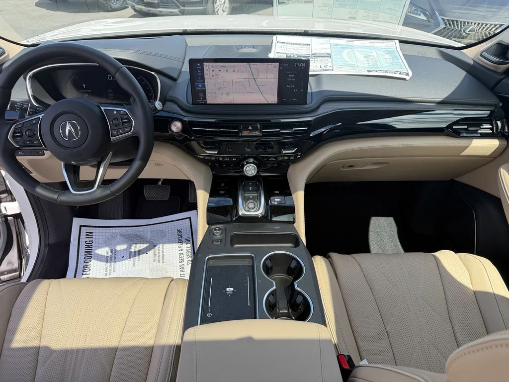 New 2026 Platinum White Pearl Acura Advance Package image 30