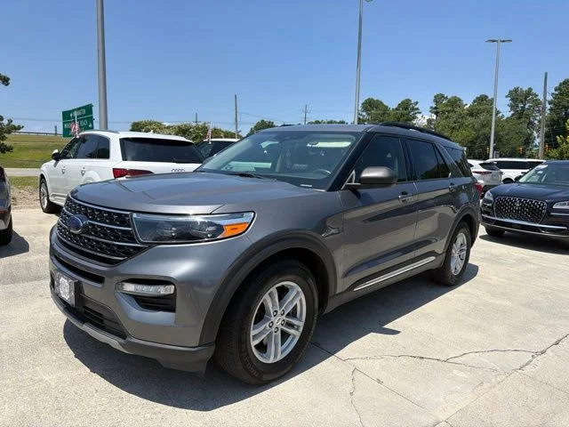 Used 2021 Gray Ford XLT image 1