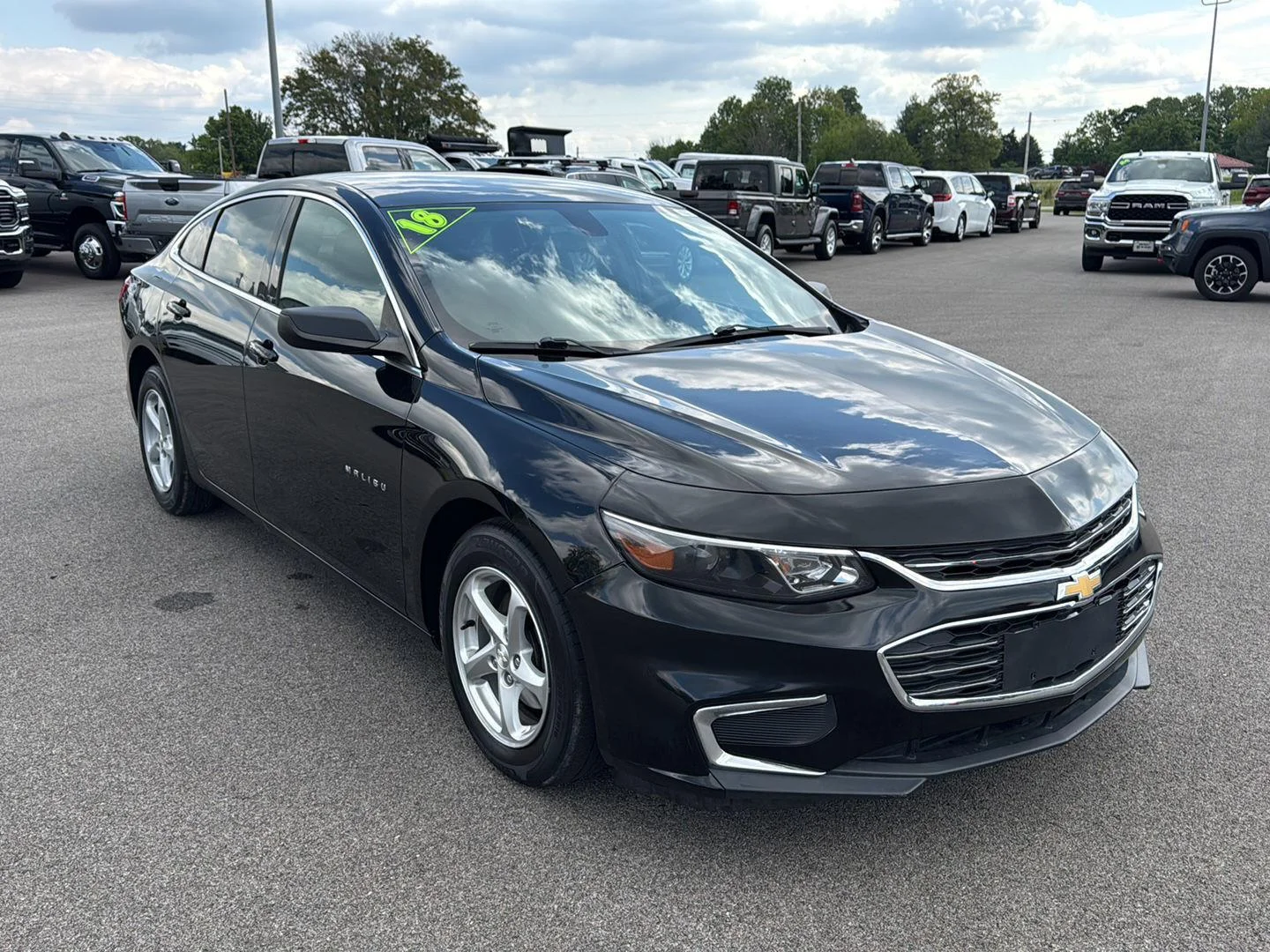 Used 2018 Chevrolet Malibu 1LS with VIN 1G1ZB5ST0JF218081 for sale in Corydon, IN