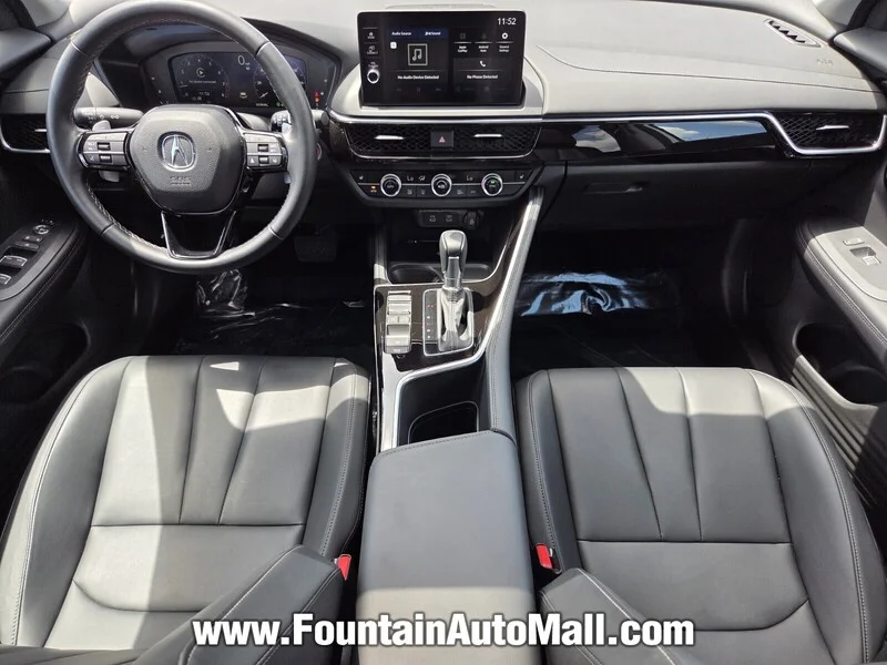Used 2025 Solar Silver Metallic Acura FWD image 10